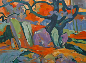 Tree and Rocks (Fantasia on a Theme)